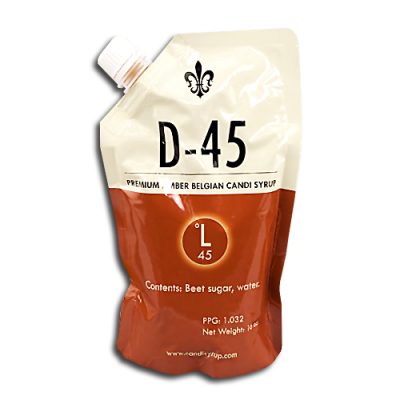 D-45 Premium Amber Belgian Candi Syrup