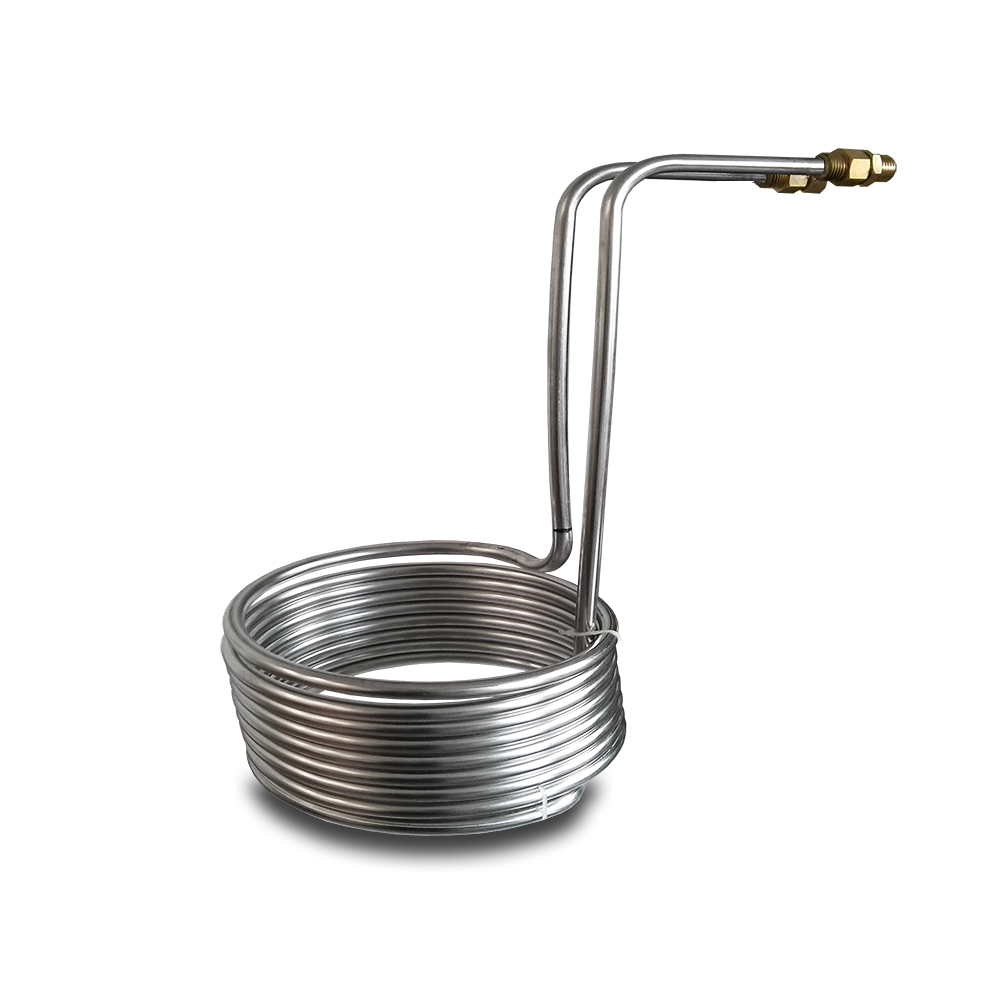 25' Stainless Steel Immersion Wort Chiller Goldsteam