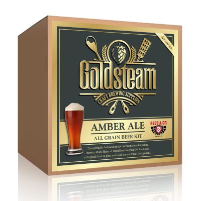 Rebellion Brewing Co Amber Ale All Grain Beer Kit
