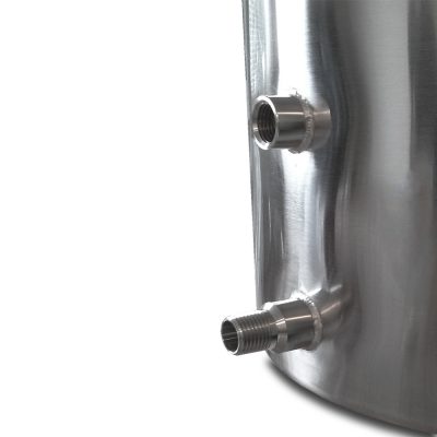 8 Gallon Stainless Steel Welded Brew Kettle Fittings