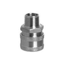 Stainless Steel Quick Disconnect 1/2″ MPT x Female QD