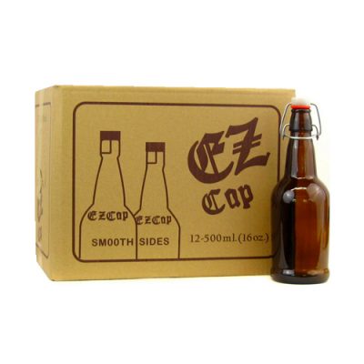 EZ Cap 500 ml Glass Bottle Box