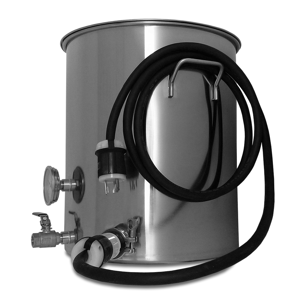 21 Gallon Brew Kettle - with TC Port, Laser Etchings (Electric)