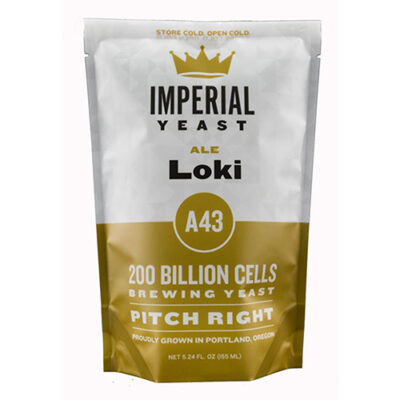 A43 Loki Ale Imperial Liquid Yeast