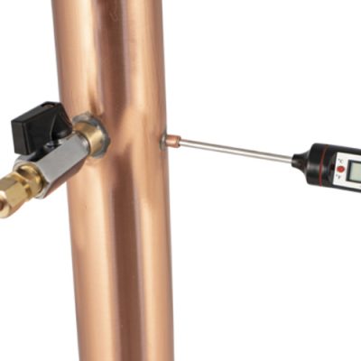 AlcoEngine Copper Reflux Condenser Probe Thermometer