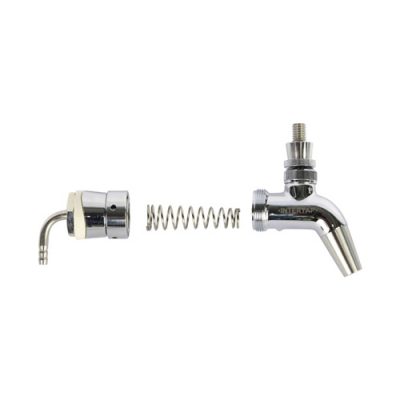 Intertap Self-Closing Faucet Spring with Shank and Faucet