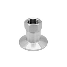 Stainless Steel 1.5" TC x 1/2" FPT