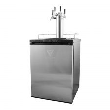 KOMOS V2 Four Tap Kegerator with Intertap Faucets