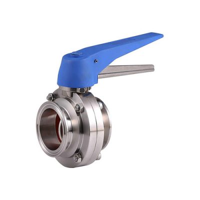 Stainless Steel 1.5" TC Squeeze Trigger Butterfly Valve