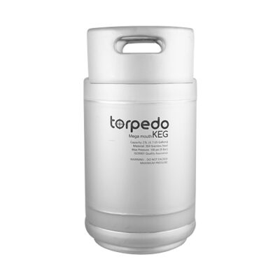 6 Gallon Megamouth Torpedo Keg