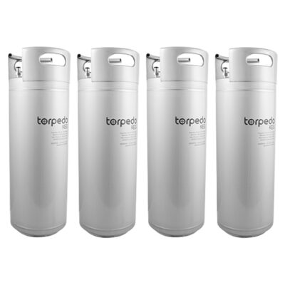 6 Gallon Torpedo Keg 4-Pack